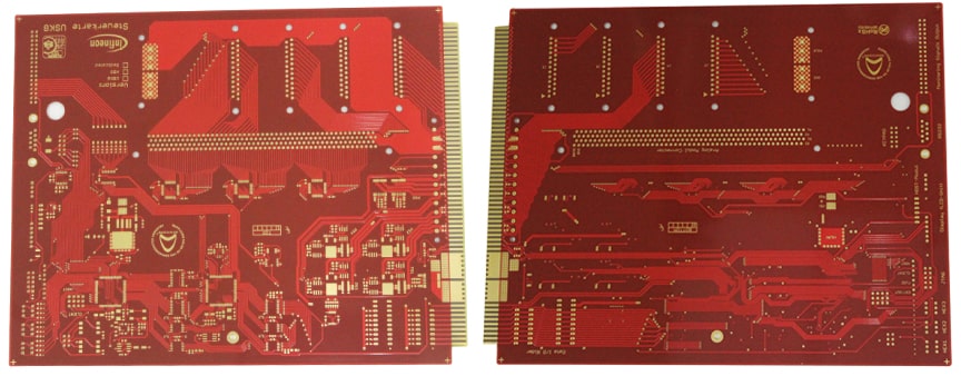 6 Layer Electroless Nickel Immersion Gold (ENIG) PCB