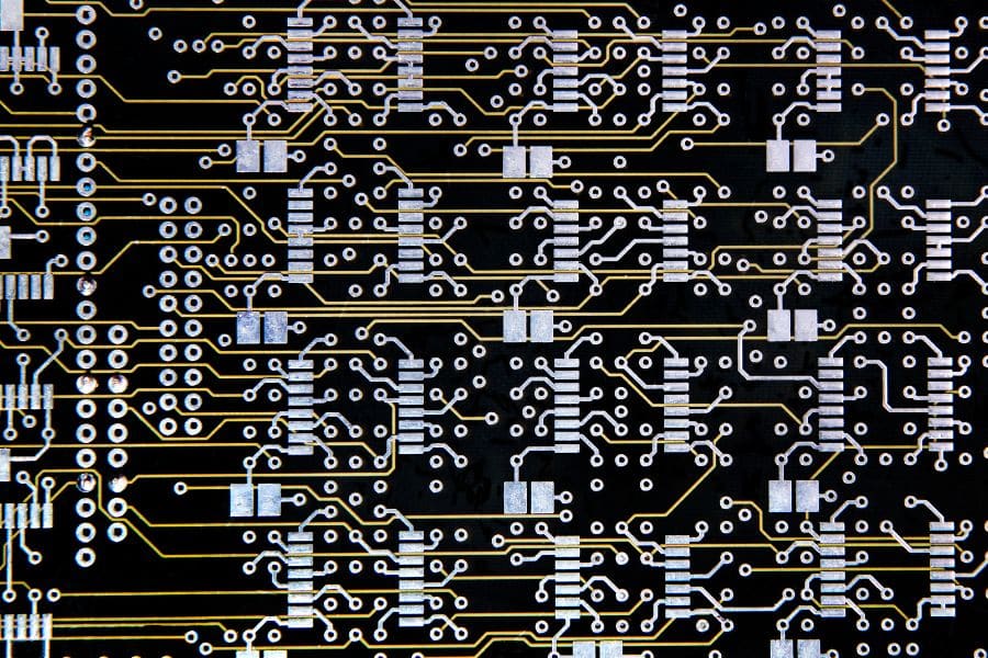 An Immersion Tin Blank PCB Board