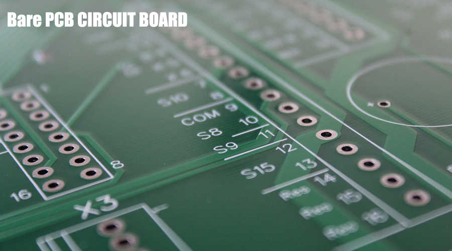 bare PCB circuit board