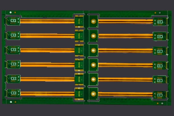 Double Layer Rigid-flex PCB