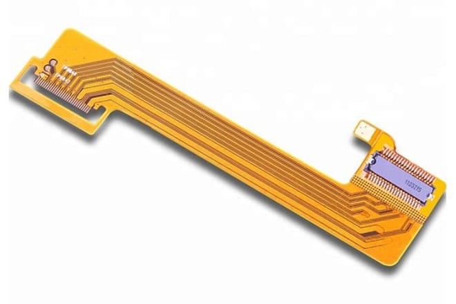 Double-sided flexible PCB