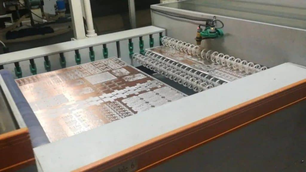 Figure 5-3. Circuit Board After Completed Resist Stripping