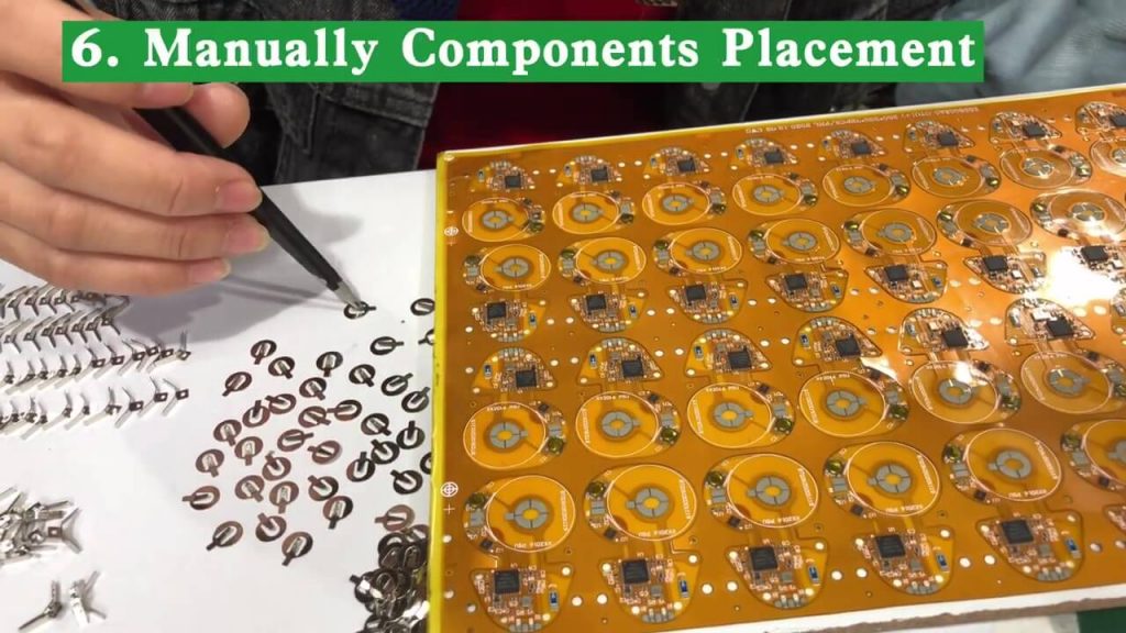 Flexible PCB Assembly - Manually Components Placement