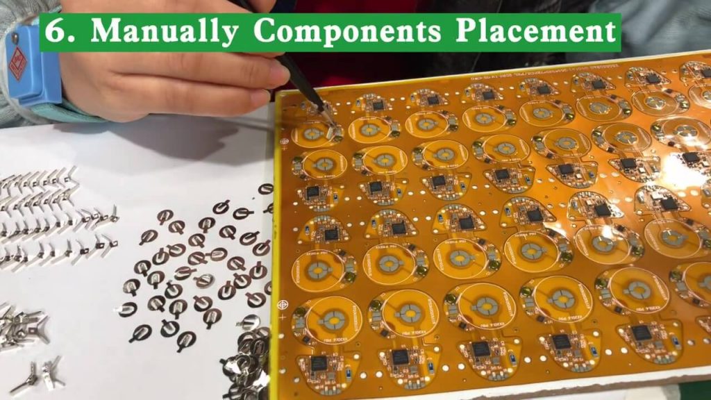 Flexible PCB Assembly - Manually Components Placement