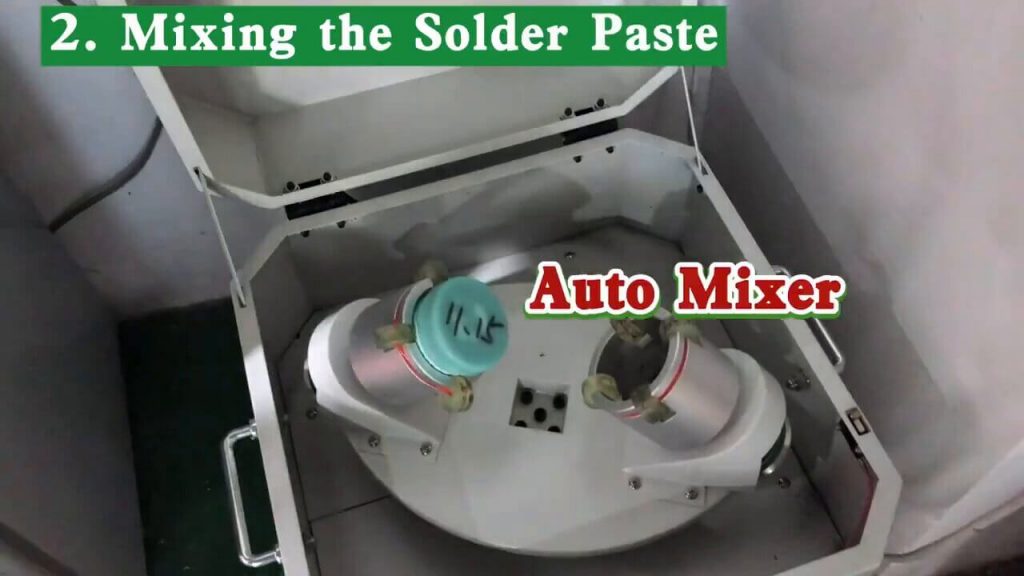 FPC Assembly-Mixing The Solder Paste