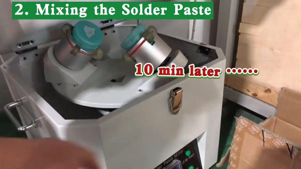 FPC Assembly-Mixing The Solder Paste