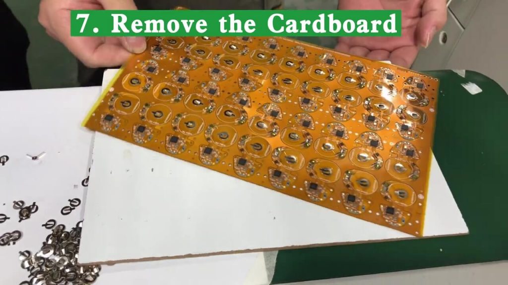 FPC Assembly - Remove the cardboard