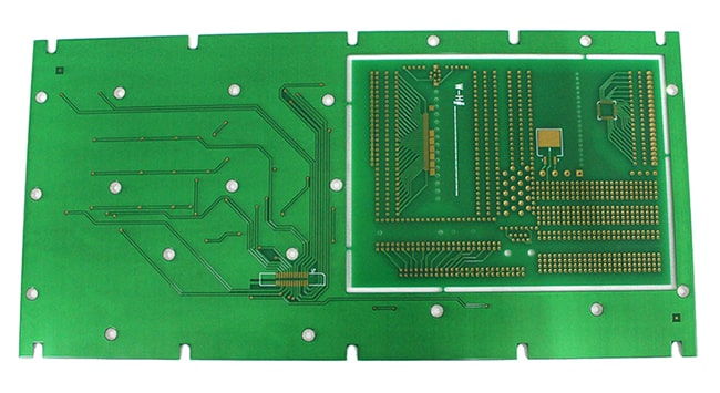 FR4 Double-sided Immersion Gold + Gold-plated PCB Circuit Board