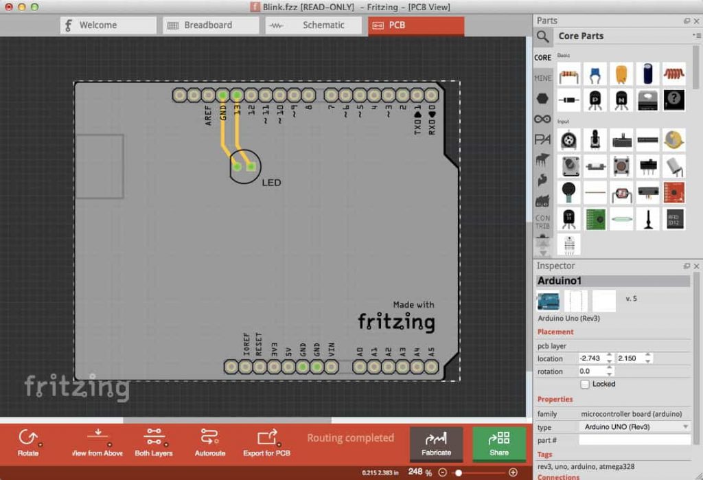 fritzing-PCB Design Software