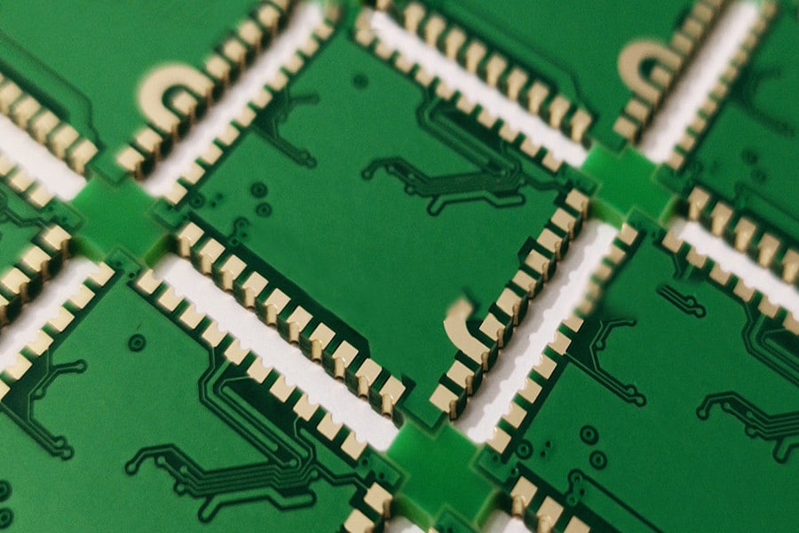 Half-hole PCB