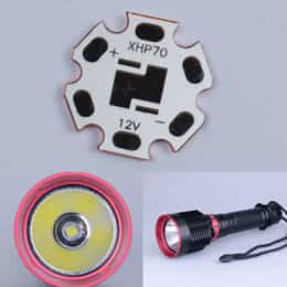 Hexagonal Star Copper Base PCB for LED Flashlight