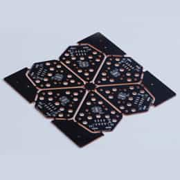 High-power lighting RGBW thermoelectric separation copper-based PCB