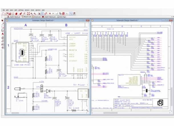 No limitation on your schematic size