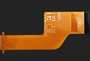 Polymer thick film flexible PCB