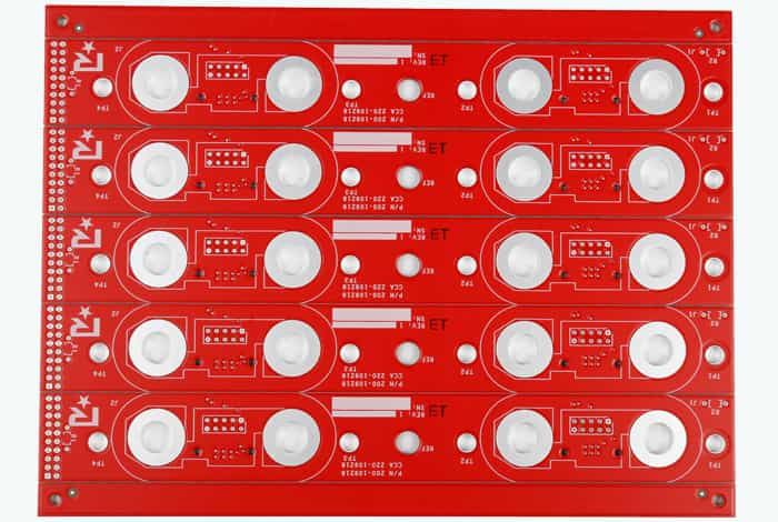 Red Solder Mask PCB