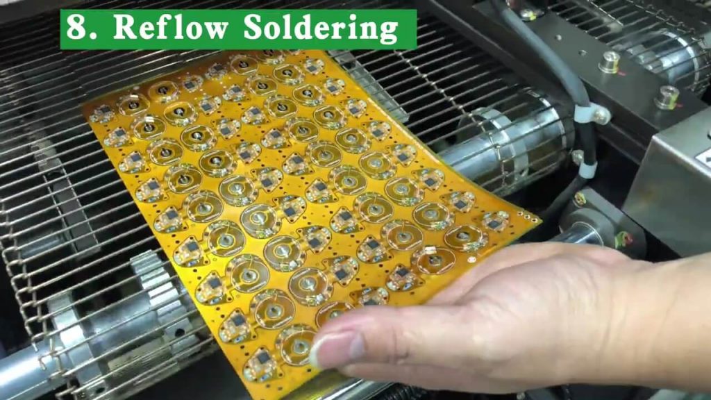 FPC Assembly Process - Reflow Soldering