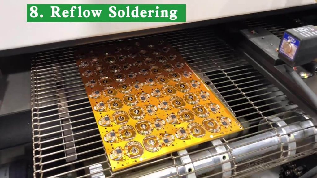 FPC Assembly Process - Reflow Soldering