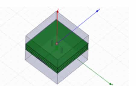 The via inside the circuit board