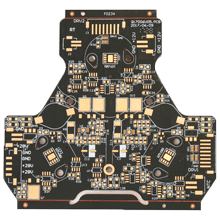 Irregular copper-based PCB