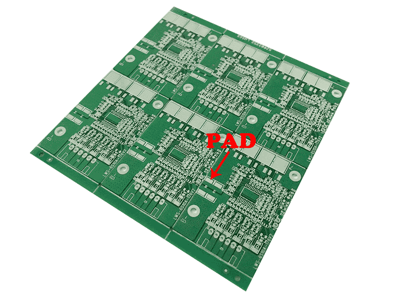 PAD in PCB Board