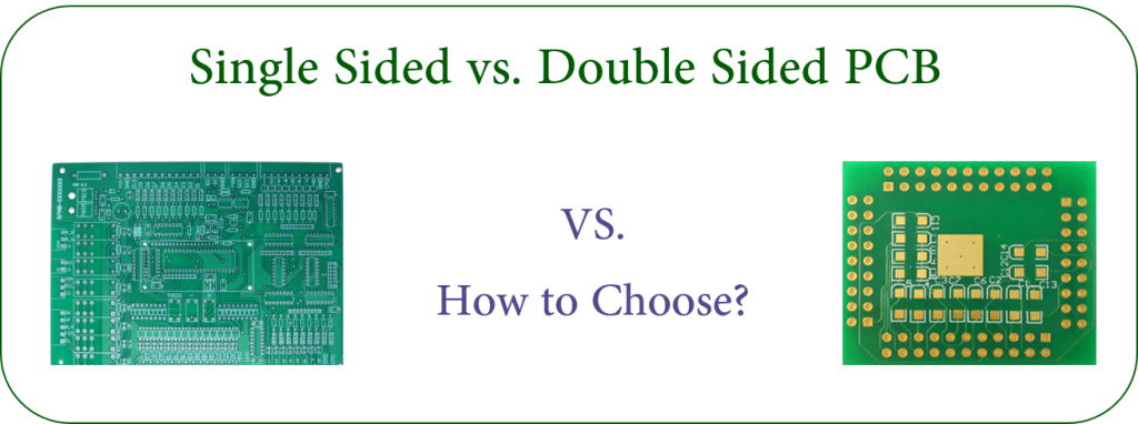 single-layer PCB vs.double-sided PCB